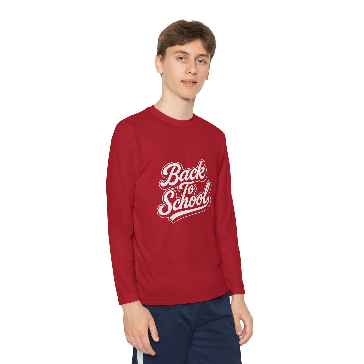Youth Long Sleeve Back to School T-Shirt – Comfortable Kids Shirt, Stylish Student Apparel, Perfect for Everyday School Wear