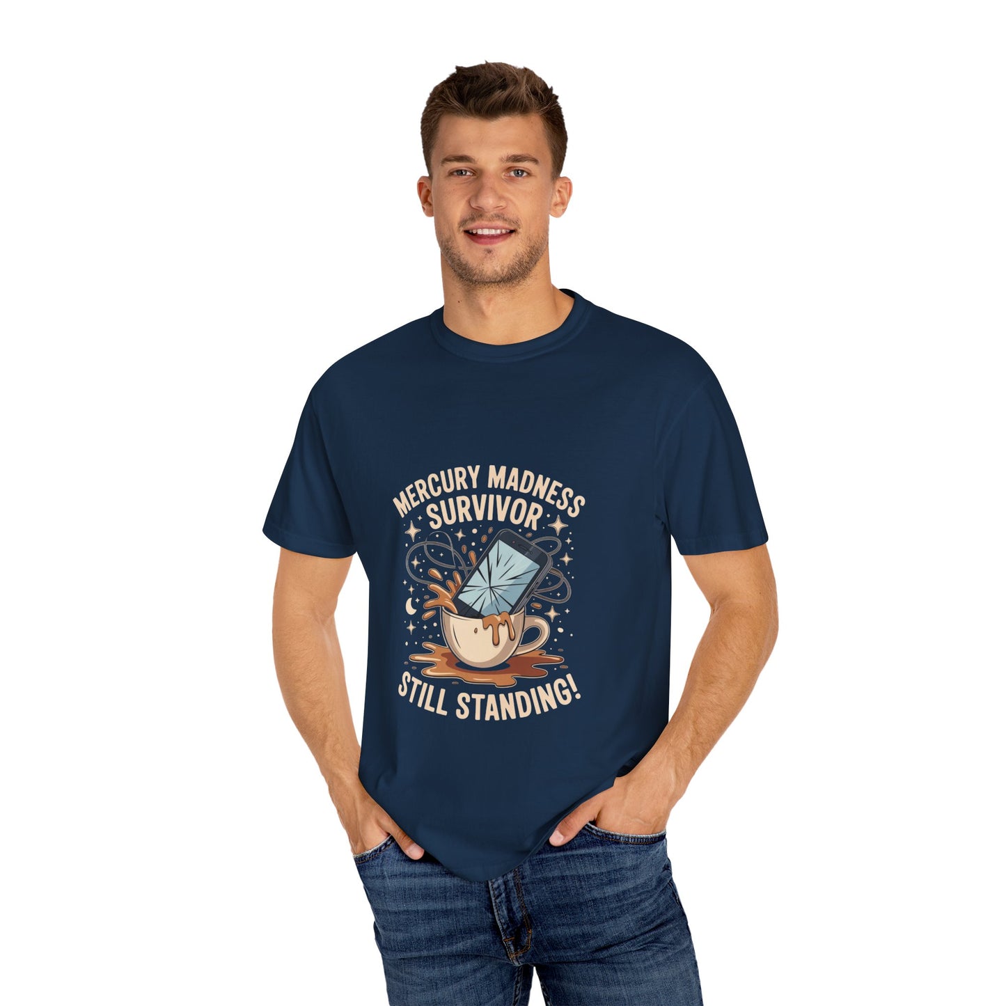 Mercury Madness Survivor T-Shirt | Funny Astrology Tee, Unisex Graphic Shirt, Cute Gift for Astrologers, Birthday Gift, Zodiac Lovers
