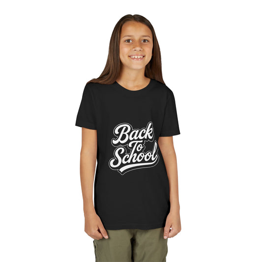 Youth Short Sleeve Back to School T-Shirt – Fun Kids Graphic Tee, Casual Student Shirt, Cute Classroom Outfit, Perfect Gift for Boys & Girls