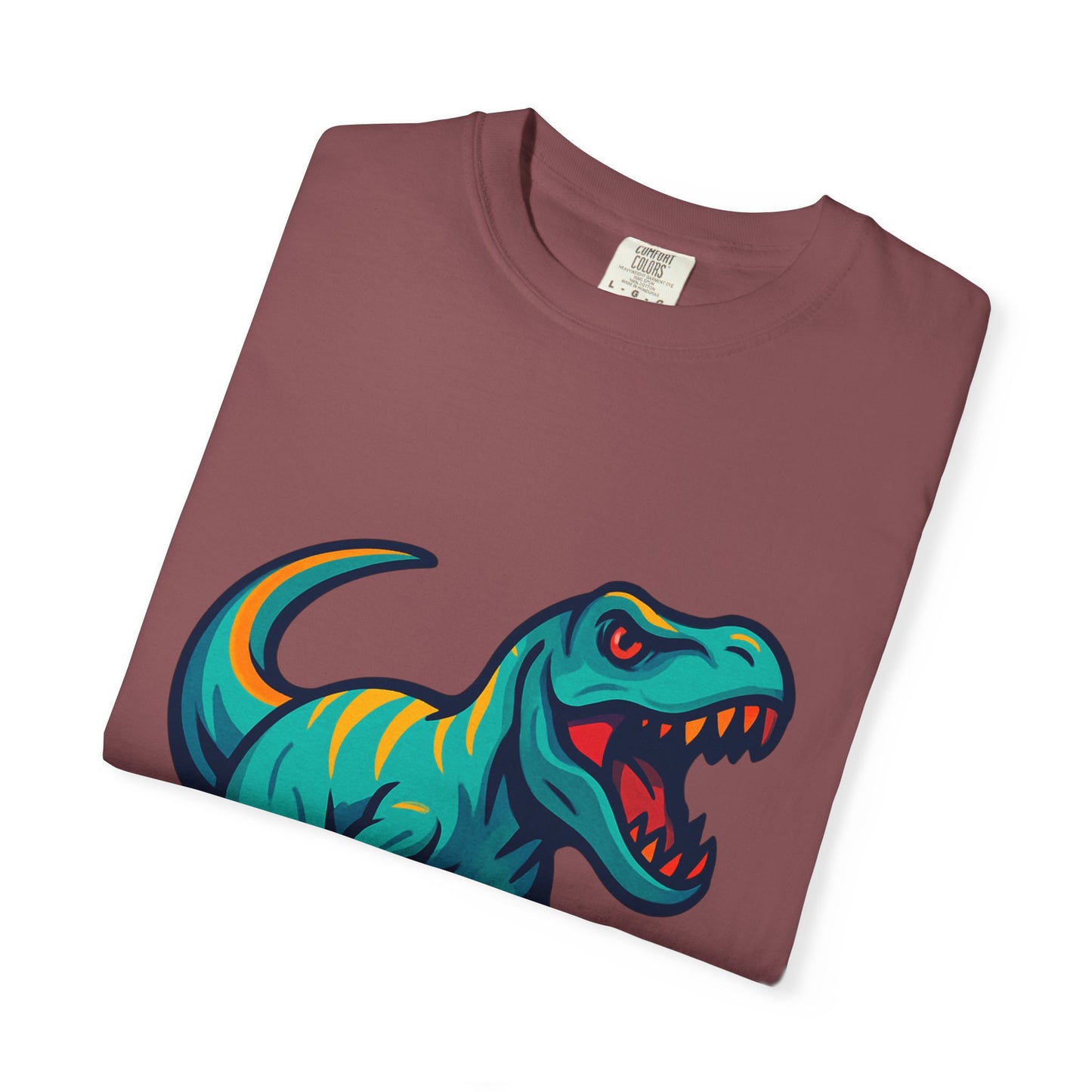 Dinosaur T-Shirt | Fun Cartoon Dino Graphic Tee for Kids & Adults | Unisex Casual Apparel | Perfect Birthday & Holiday Gift