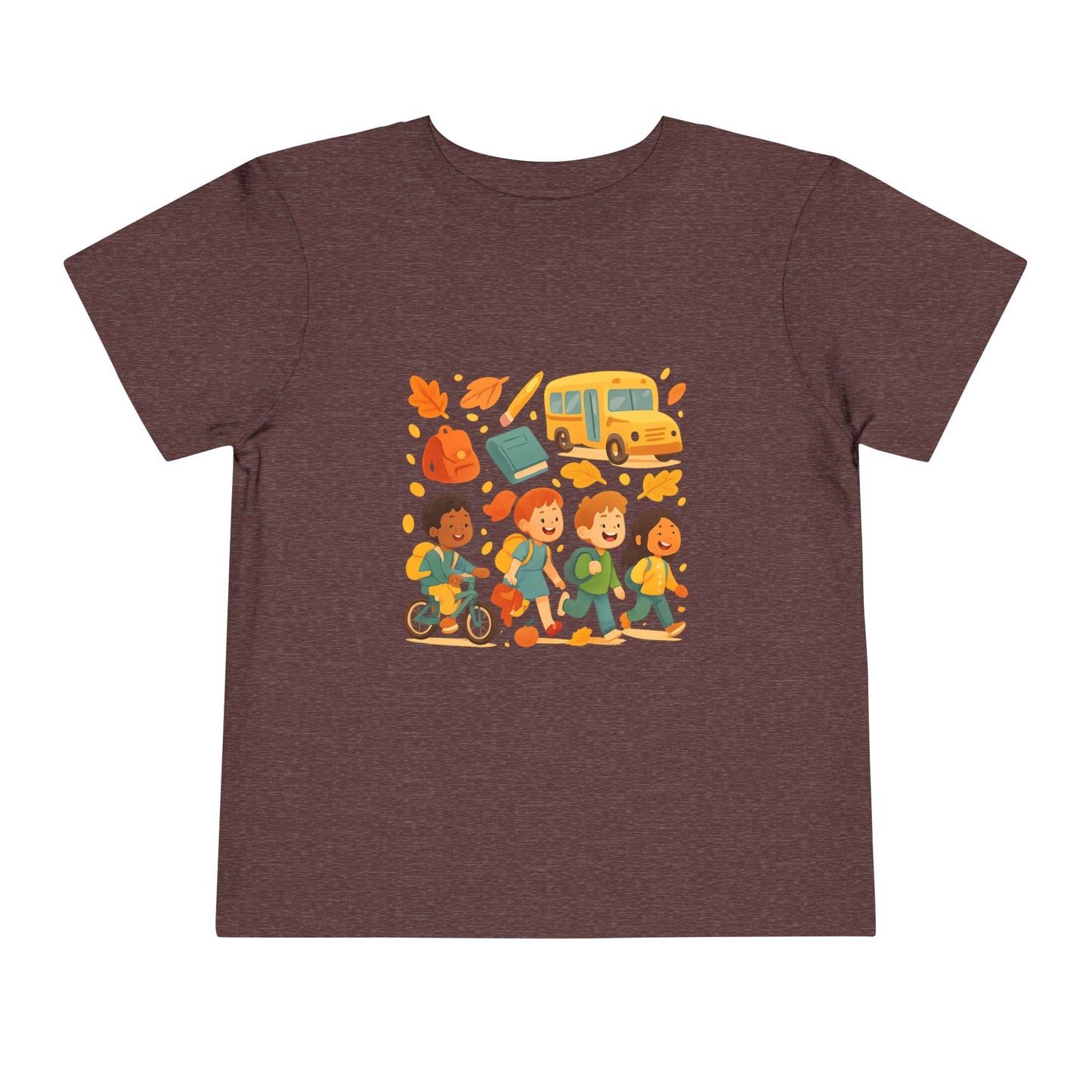 Toddler Adventure T-Shirt – Fun Kids Short Sleeve Graphic Tee, Back to School Shirt, Playtime & Autumn Vibes Apparel, Cute Toddler Gift