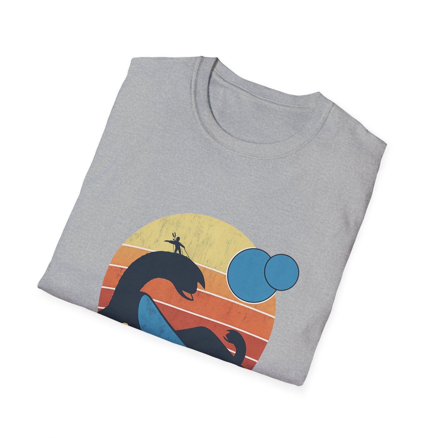 Surf Arrakis Unisex Softstyle T-Shirt, Beachwear, Summer Fashion, Gift for Surfers, Casual Streetwear, Vacation Tee
