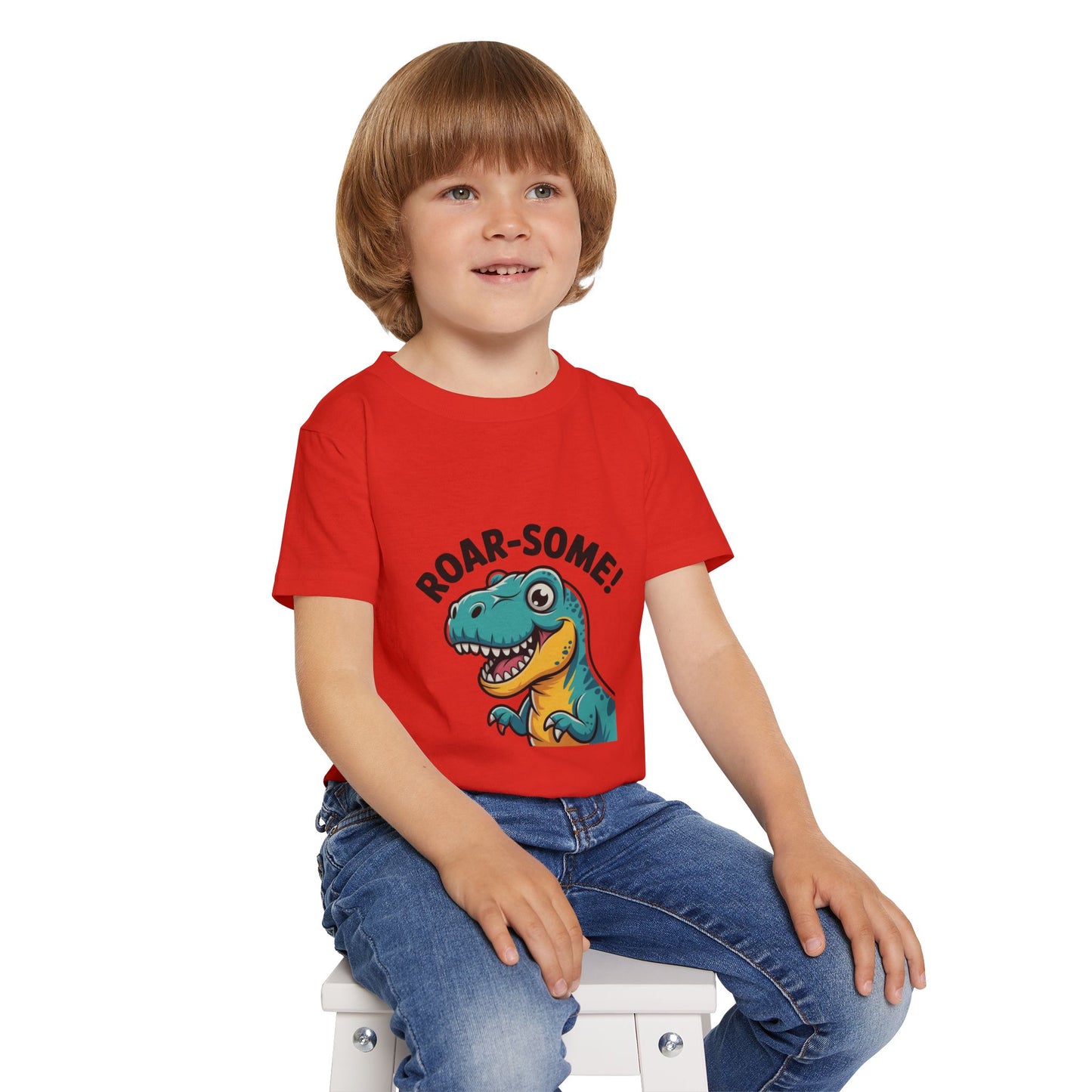 Dinosaur Toddler T-Shirt | Cute Kids Dino Tee | Fun Birthday Gift | Playful Roar-some Toddler Apparel