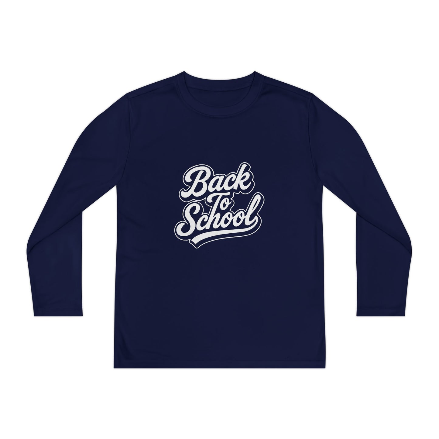Youth Long Sleeve Back to School T-Shirt – Comfortable Kids Shirt, Stylish Student Apparel, Perfect for Everyday School Wear