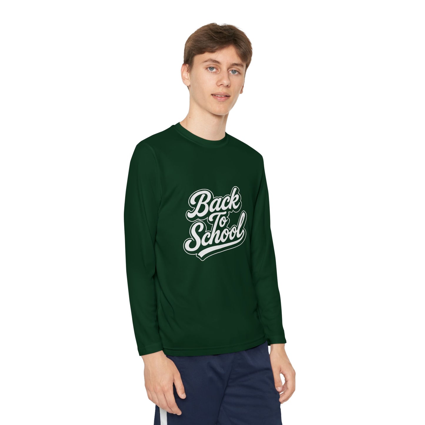 Youth Long Sleeve Back to School T-Shirt – Comfortable Kids Shirt, Stylish Student Apparel, Perfect for Everyday School Wear