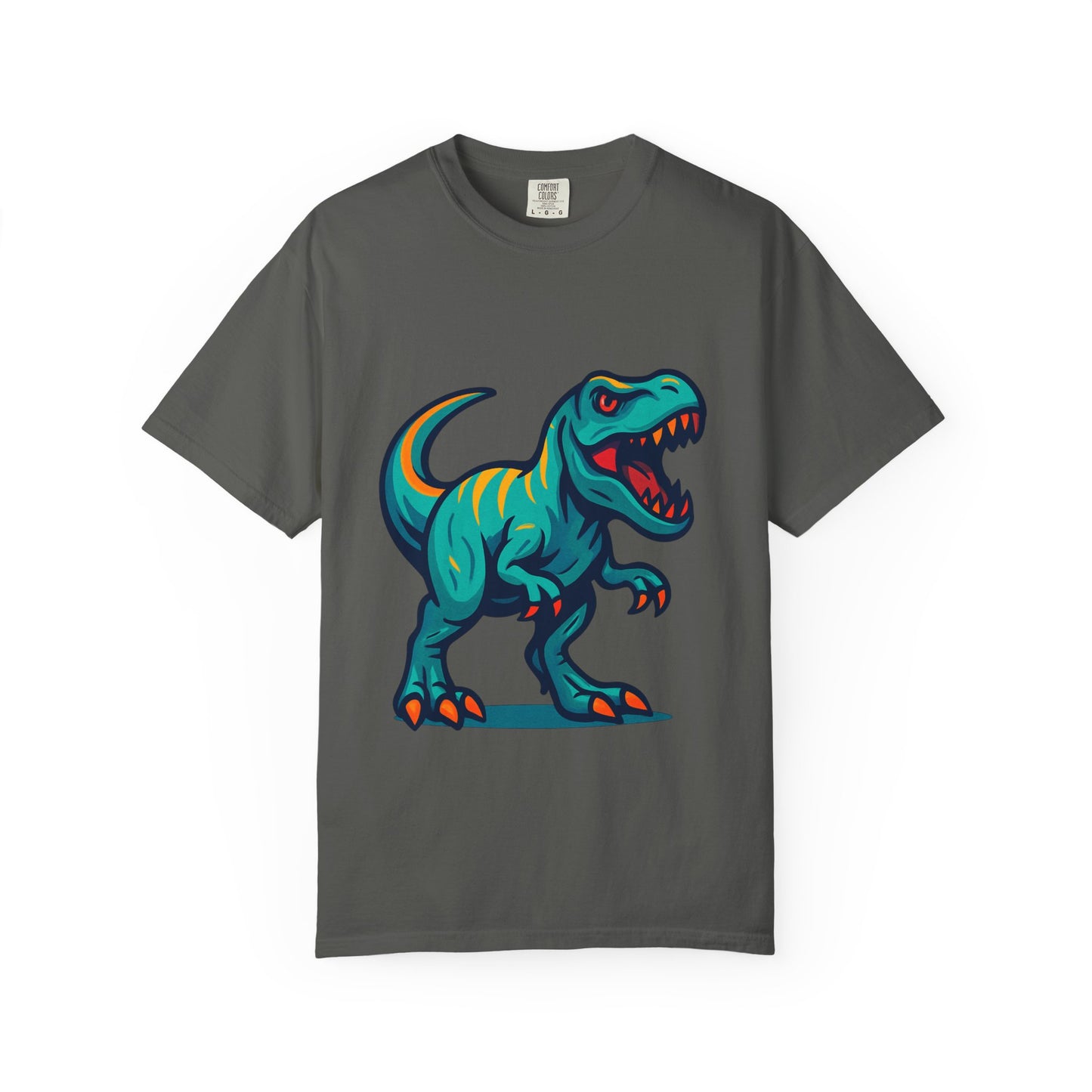 Dinosaur T-Shirt | Fun Cartoon Dino Graphic Tee for Kids & Adults | Unisex Casual Apparel | Perfect Birthday & Holiday Gift
