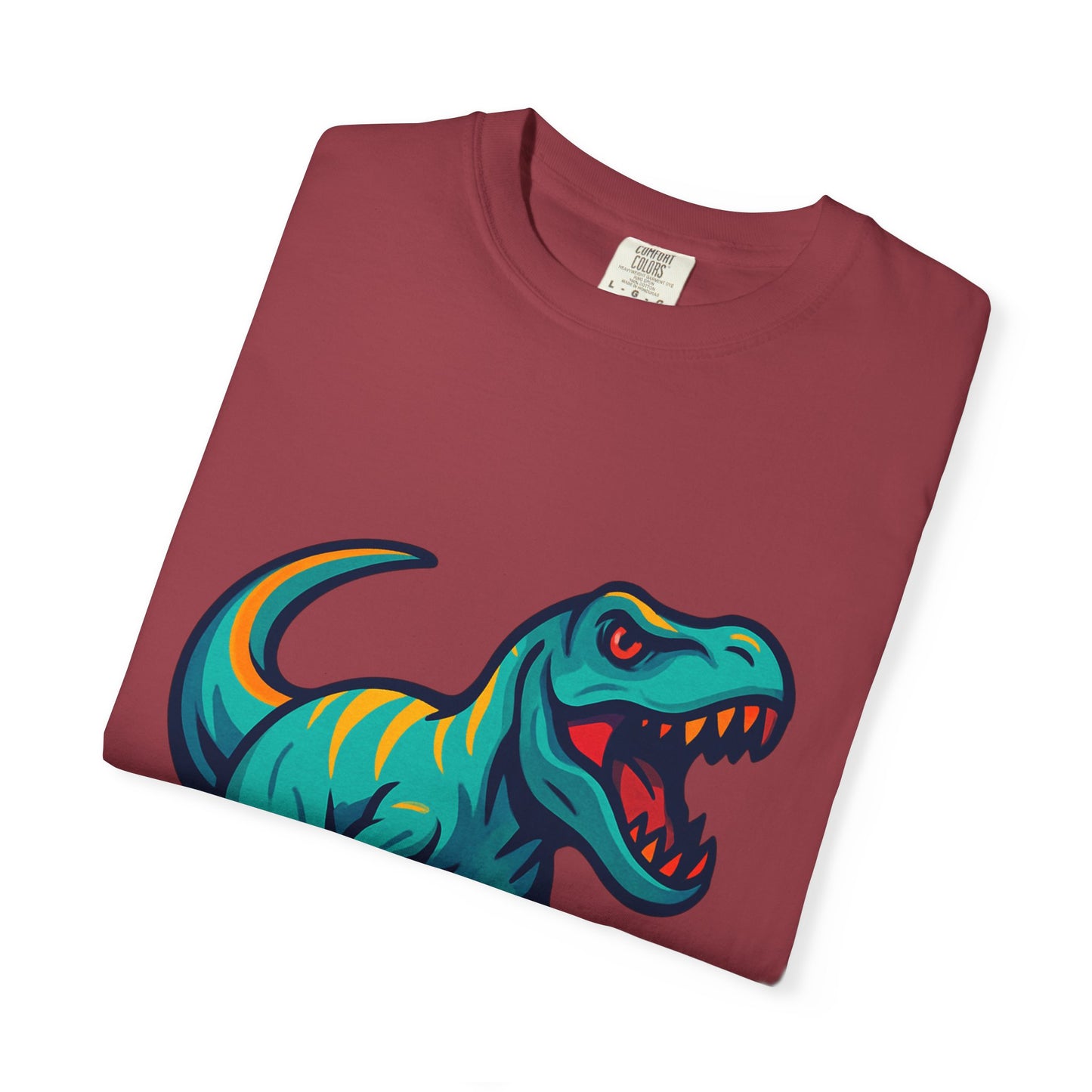 Dinosaur T-Shirt | Fun Cartoon Dino Graphic Tee for Kids & Adults | Unisex Casual Apparel | Perfect Birthday & Holiday Gift