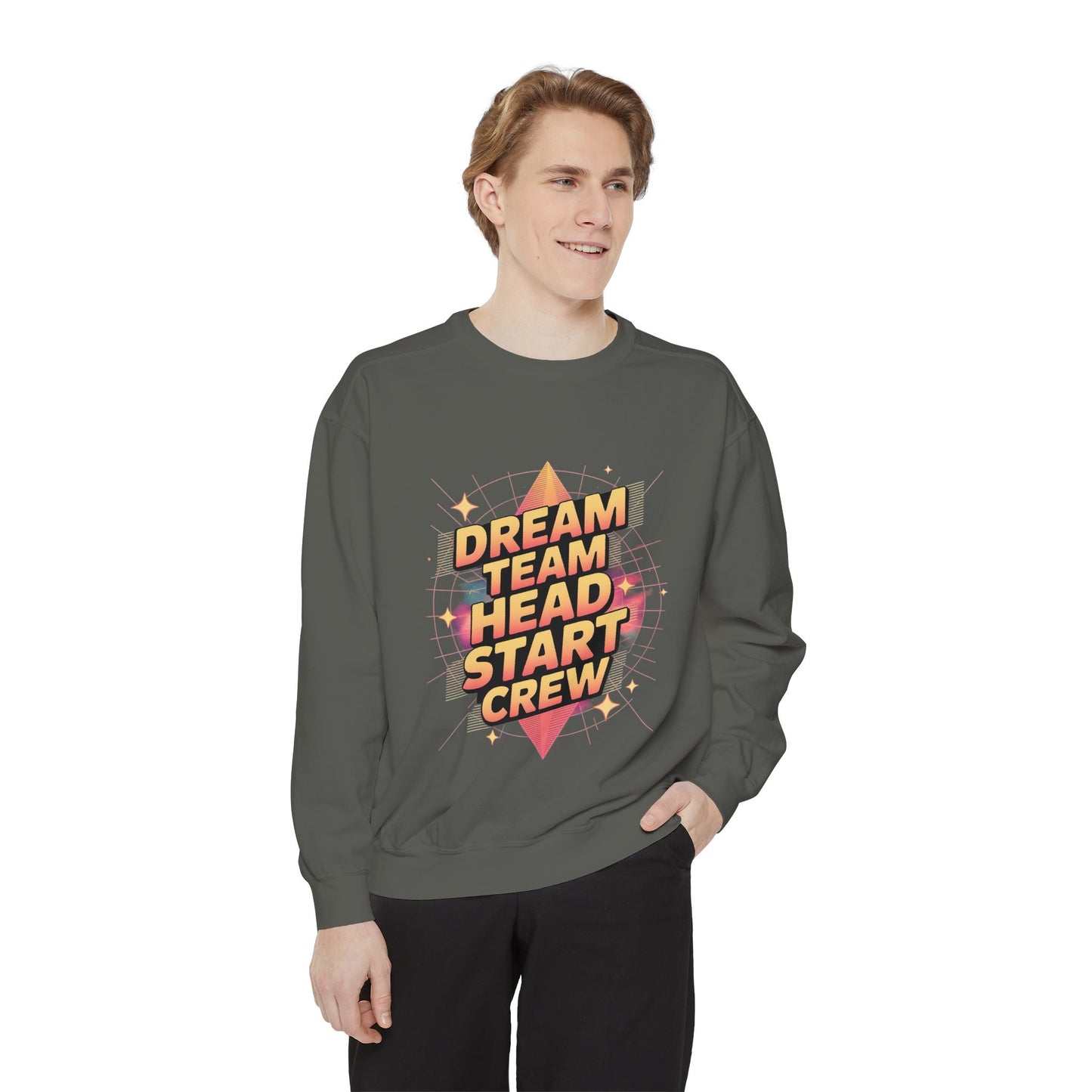 Dream Team Head Start Crew Sweatshirt - Cozy Gift for Coaches, Team Players, Unisex Sweatshirt, Motivational Apparel, Perfect for [...]