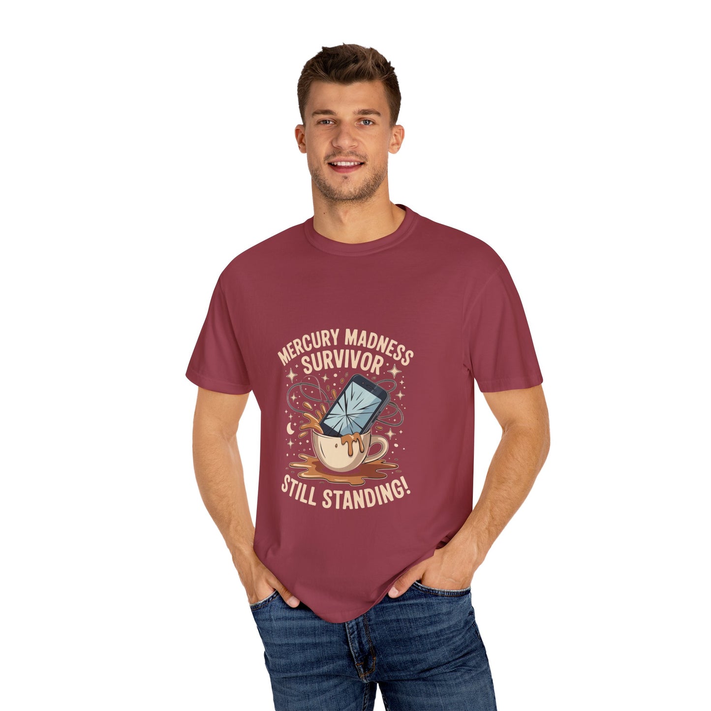 Mercury Madness Survivor T-Shirt | Funny Astrology Tee, Unisex Graphic Shirt, Cute Gift for Astrologers, Birthday Gift, Zodiac Lovers