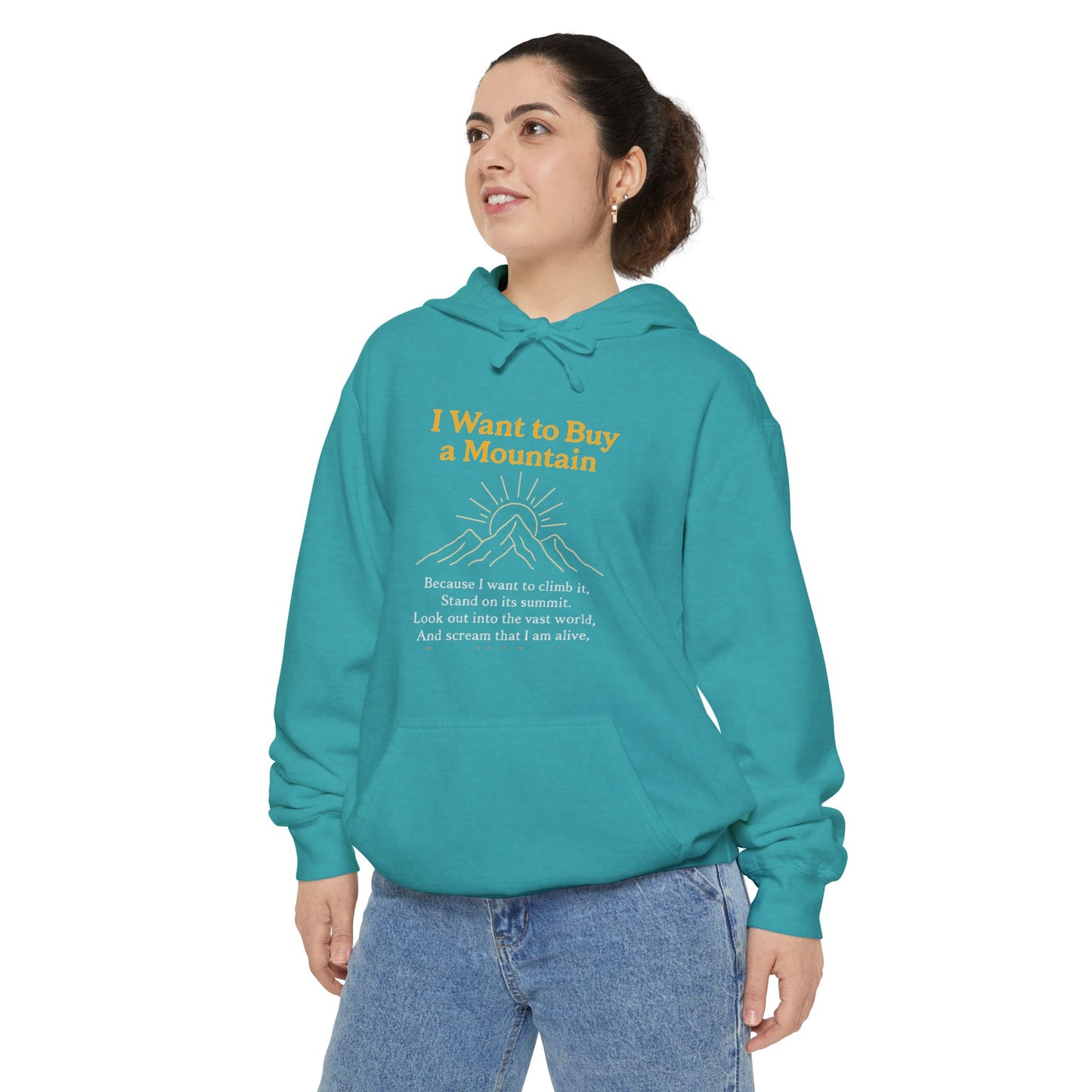 Mountain Lover's Hoodie - Cozy Gift for Adventurers, Perfect for Nature Walks, Outdoor Events, Birthday Present, Travel Enthusiasts