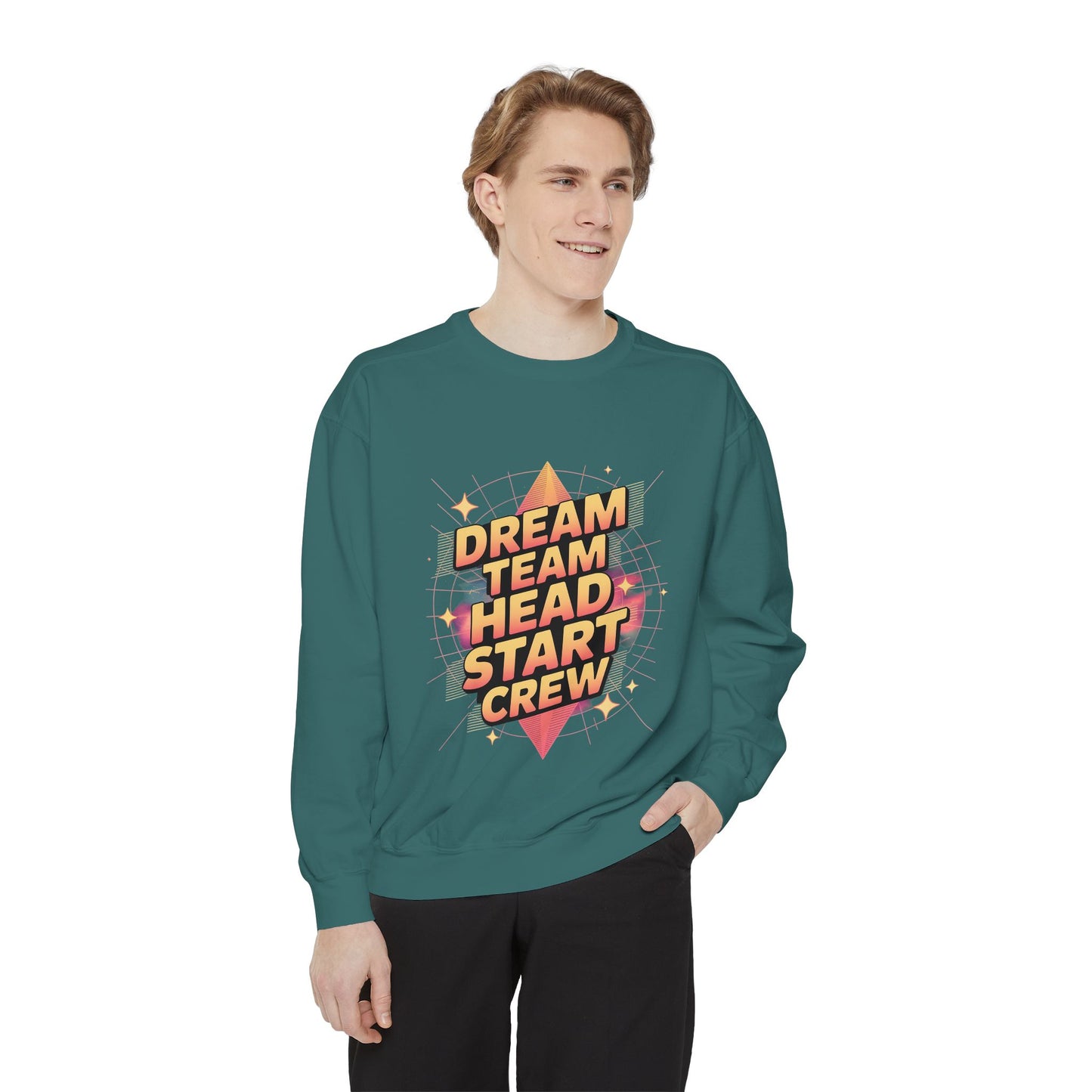 Dream Team Head Start Crew Sweatshirt - Cozy Gift for Coaches, Team Players, Unisex Sweatshirt, Motivational Apparel, Perfect for [...]