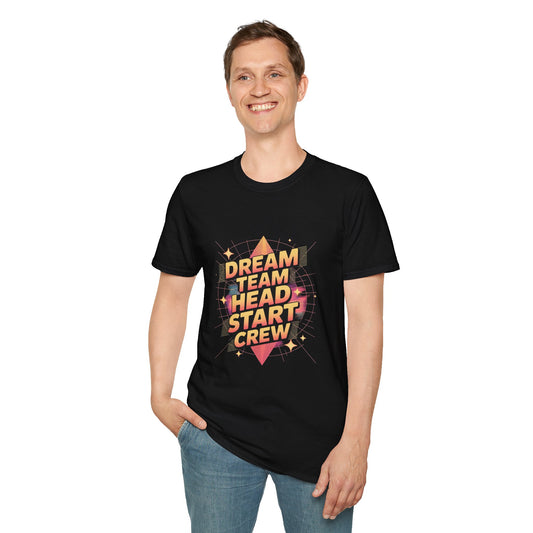 Dream Team Head Start Crew Unisex Softstyle T-Shirt, Motivational Tee, Perfect Gift for Graduates, Team Building Event, Youth Group [...]