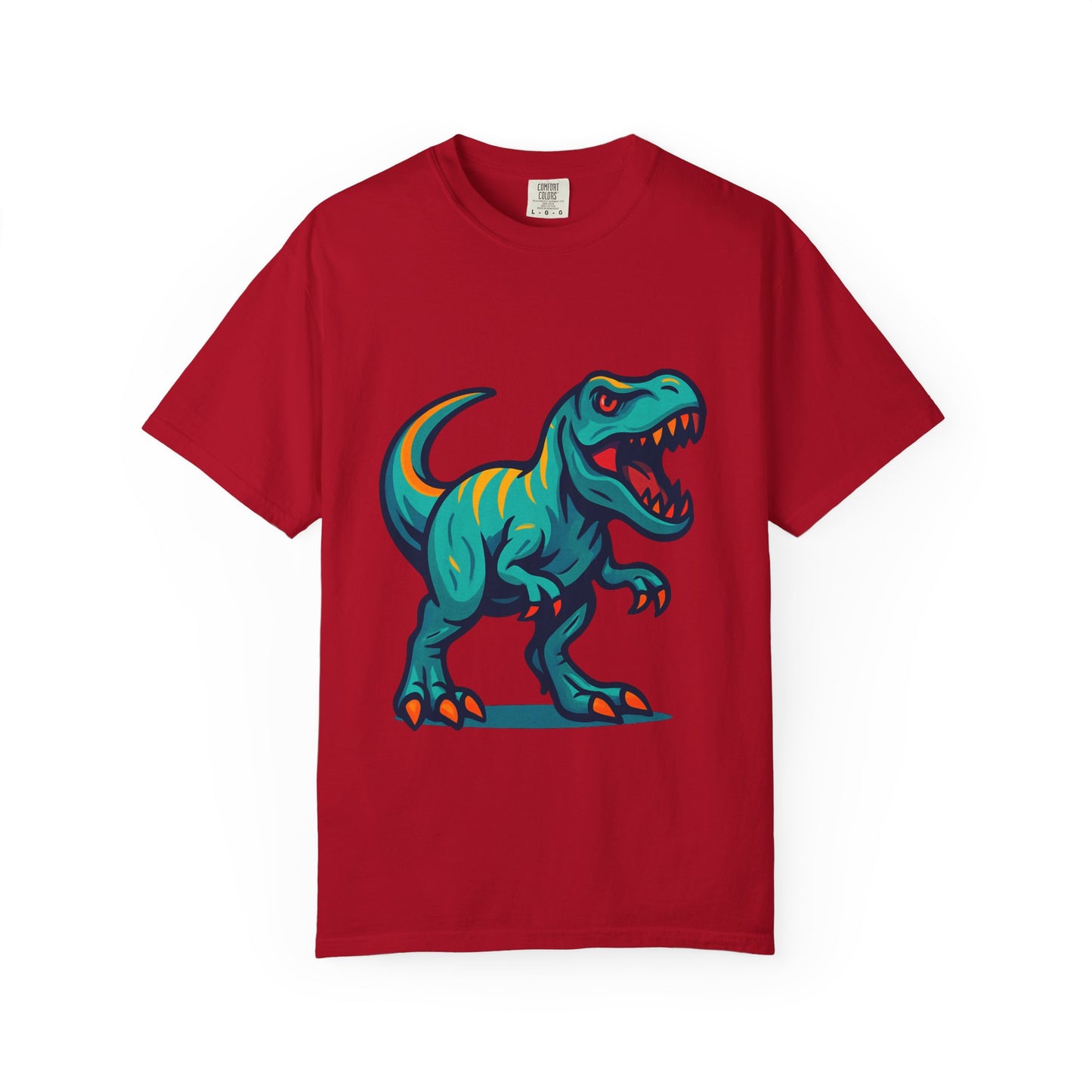 Dinosaur T-Shirt | Fun Cartoon Dino Graphic Tee for Kids & Adults | Unisex Casual Apparel | Perfect Birthday & Holiday Gift