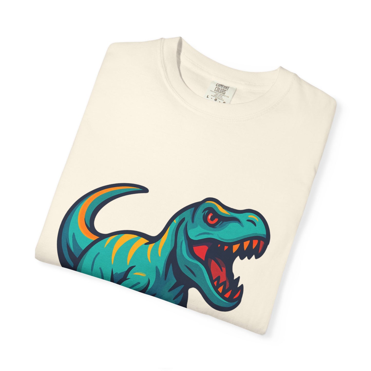 Dinosaur T-Shirt | Fun Cartoon Dino Graphic Tee for Kids & Adults | Unisex Casual Apparel | Perfect Birthday & Holiday Gift