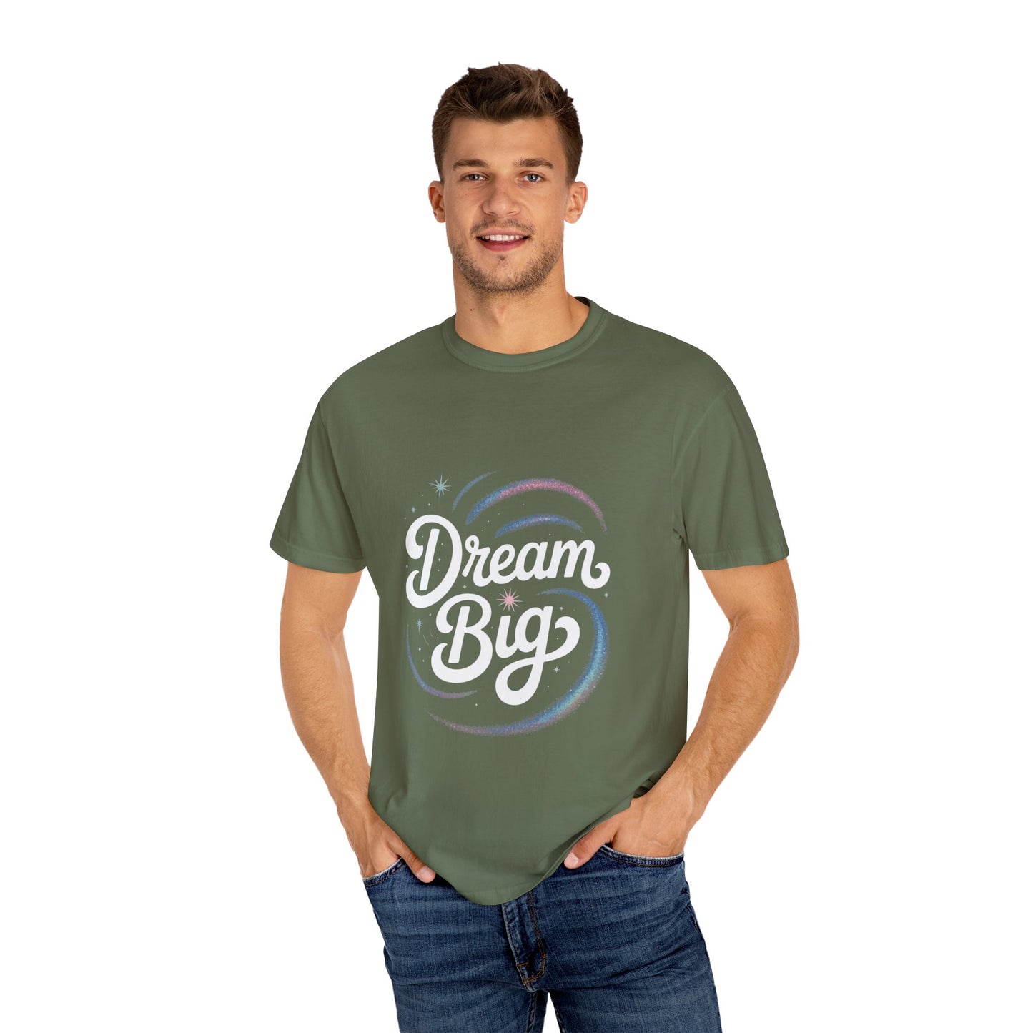 Dream Big Inspired Unisex T-Shirt, Motivational Tee, Gift for Dreamers, Casual Wear, Everyday Inspiration, Motivational Shirt