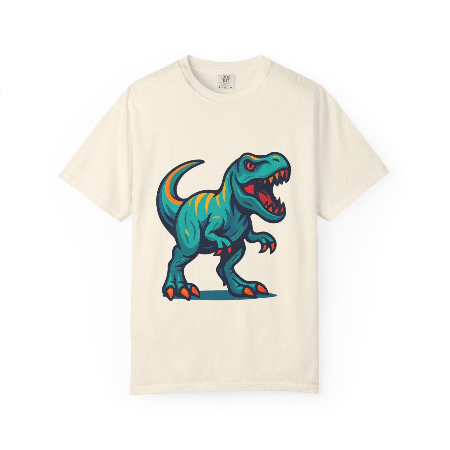 Dinosaur T-Shirt | Fun Cartoon Dino Graphic Tee for Kids & Adults | Unisex Casual Apparel | Perfect Birthday & Holiday Gift