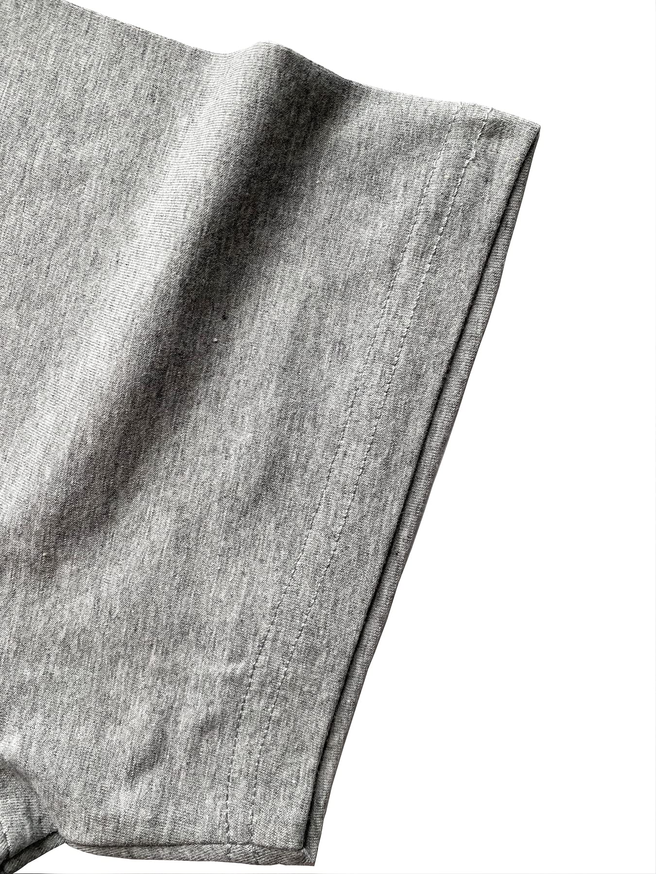 DANVOUY Womens Causal Short Sleeve V-Neck T-Shirt Graphic Tees Grey Small