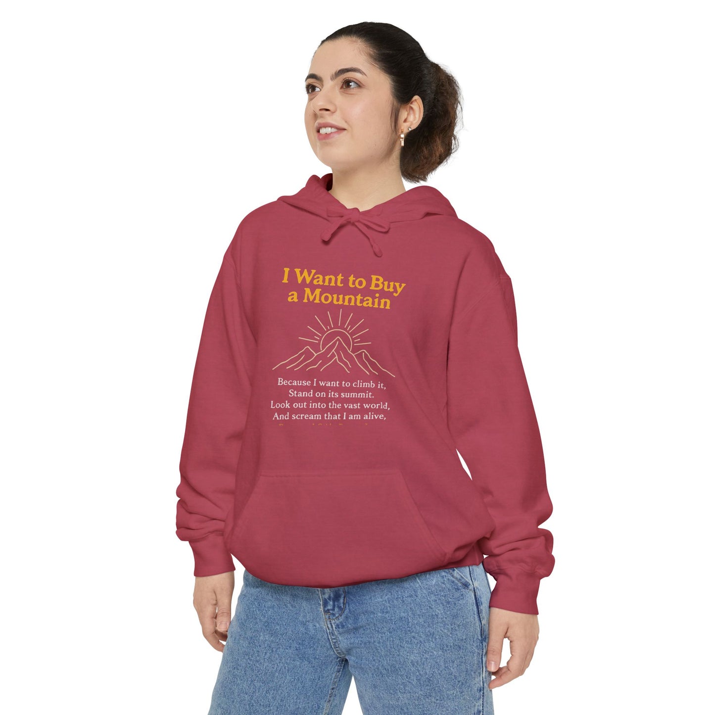 Mountain Lover's Hoodie - Cozy Gift for Adventurers, Perfect for Nature Walks, Outdoor Events, Birthday Present, Travel Enthusiasts