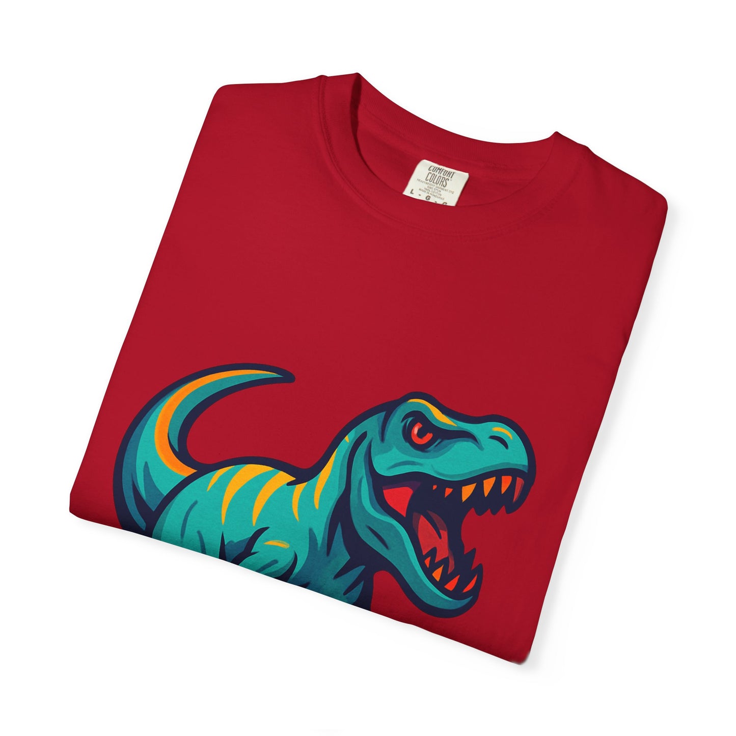 Dinosaur T-Shirt | Fun Cartoon Dino Graphic Tee for Kids & Adults | Unisex Casual Apparel | Perfect Birthday & Holiday Gift